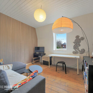 Maison semi individuelle 112m², 3 chambres, jardin