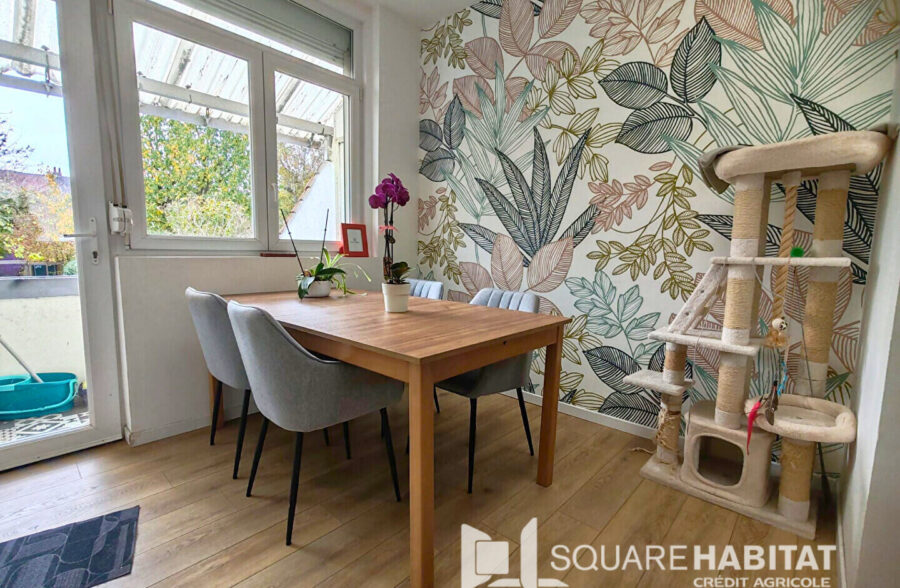 Maison Lezennes 76m² jardin plein sud