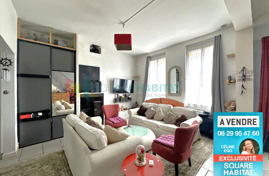 Maison de ville avec jardin