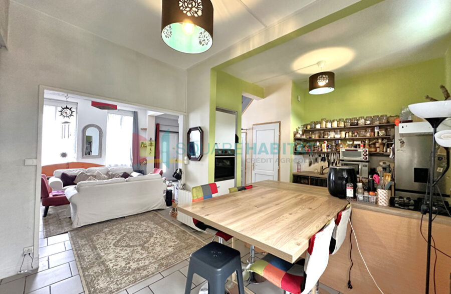 Maison de ville avec jardin