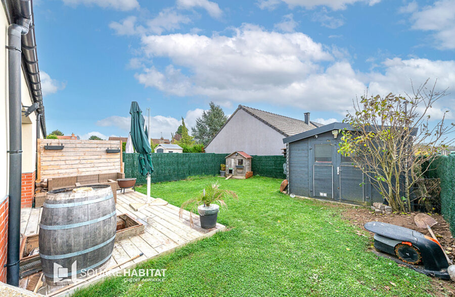 Maison récente 3 chambres , jardin , carport !