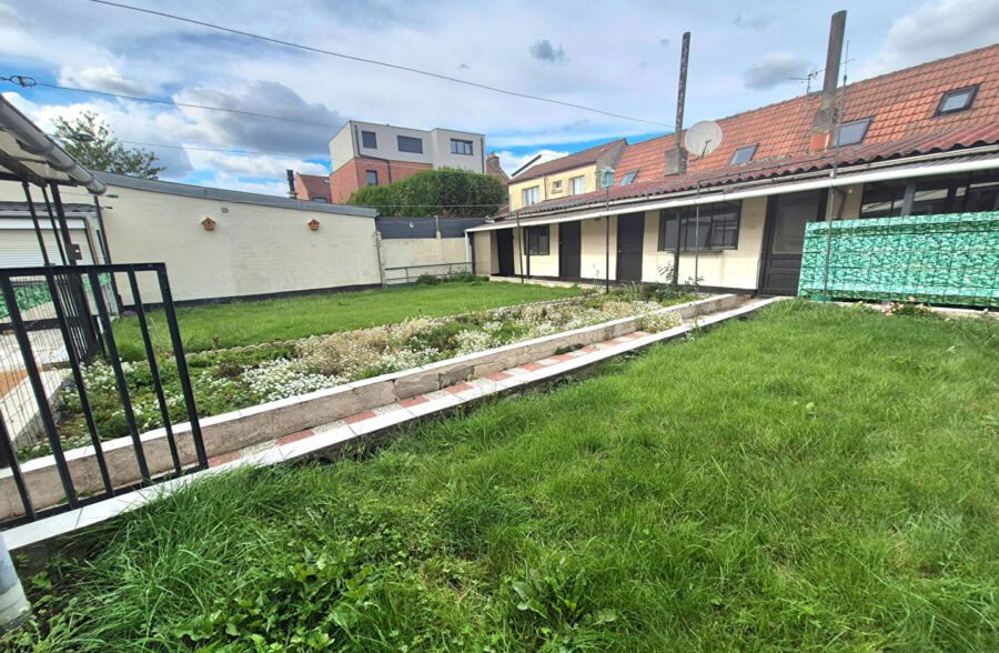 Maison Hellemmes-lille – jardin – Garage