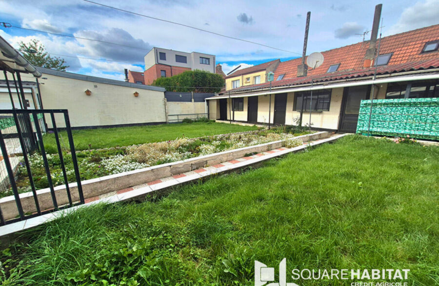 Maison Hellemmes-lille – jardin – Garage