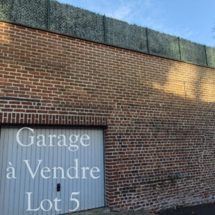 Garage Le Quesnoy 14.90 m2 LOT 5