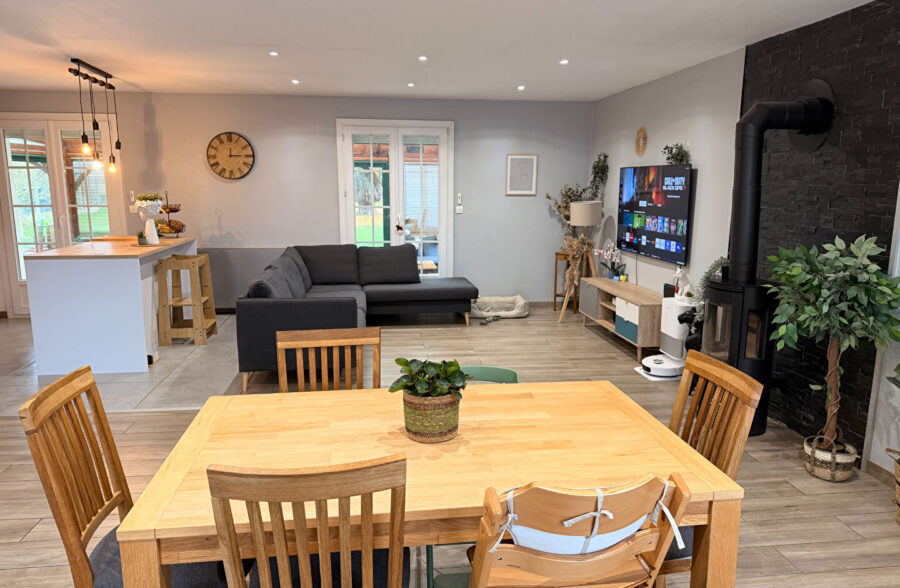 Pavillon plain-pied individuel 4 chambres 156 m2