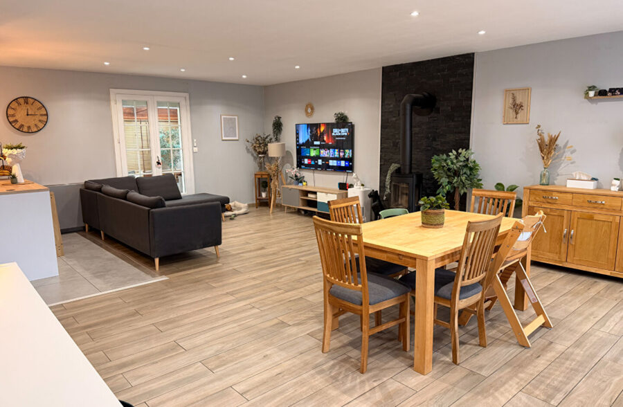 Pavillon plain-pied individuel 4 chambres 156 m2