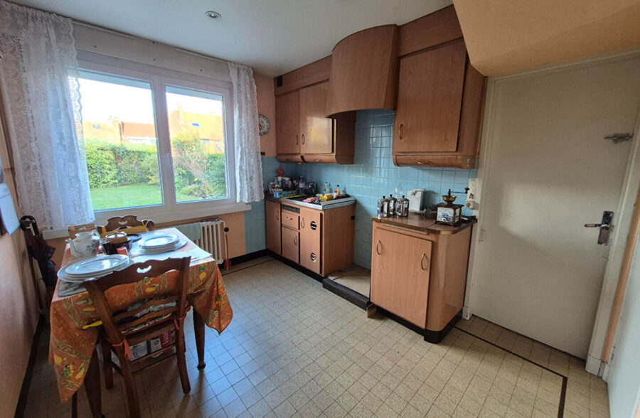 Croix, maison semi-individuelle, 4 chambres, jardin et garage