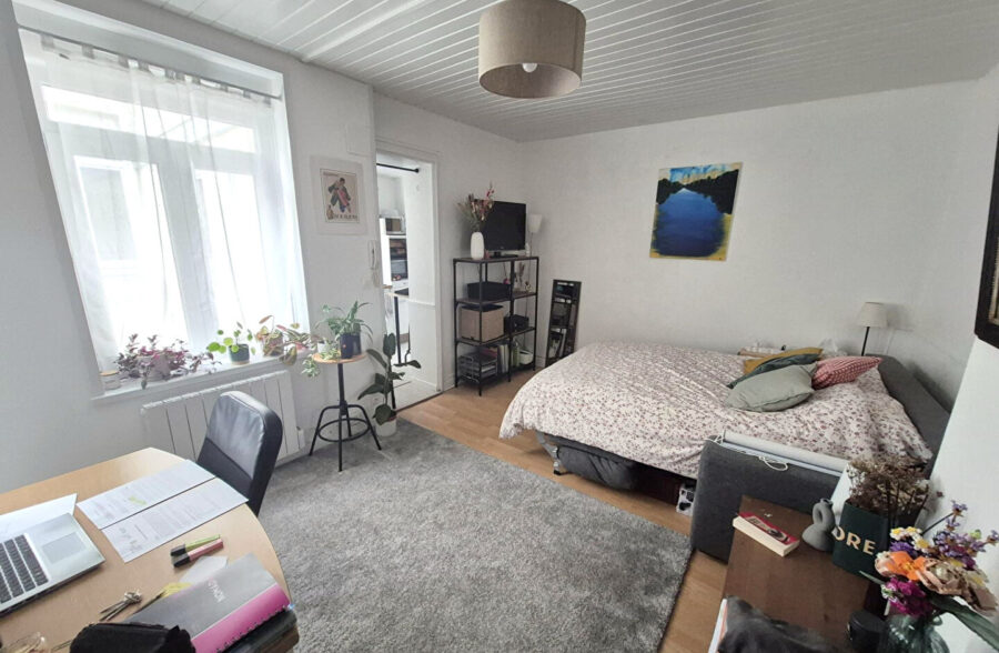 EXCLUSIVITE: LILLE GAMBETTA: Type 1 de 28m²  vendu loué avec cave de 20m²