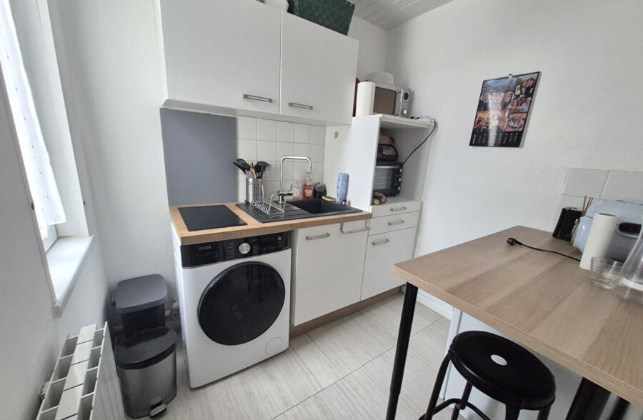 EXCLUSIVITE: LILLE GAMBETTA: Type 1 de 28m²  vendu loué avec cave de 20m²