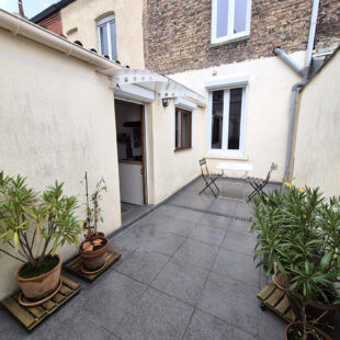 Croix, maison 100m², 3 chambres + bureau, Terrasse sud