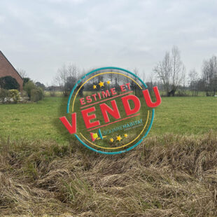 Terrain  875 m2  Sous compromis 