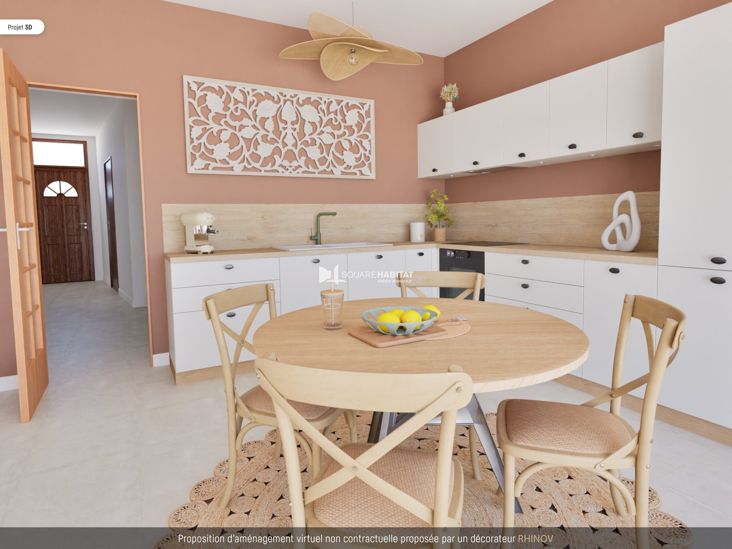 SAINT-MARTIN LEZ TATHINGHEM maison mitoyenne