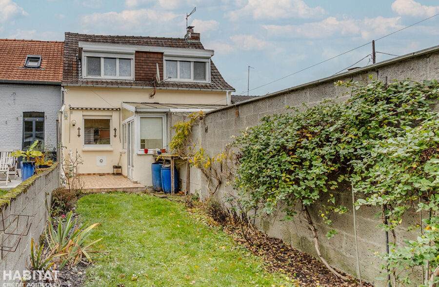 Maison centre-ville : 3 chambres + jardin