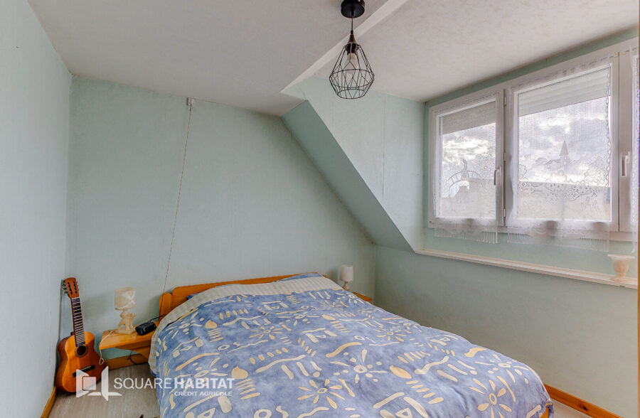 Maison centre-ville : 3 chambres + jardin