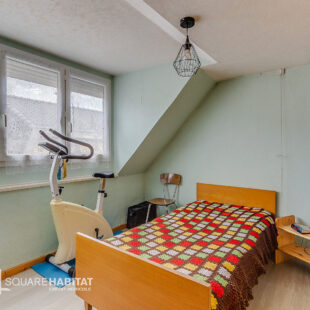 Maison centre-ville : 3 chambres + jardin