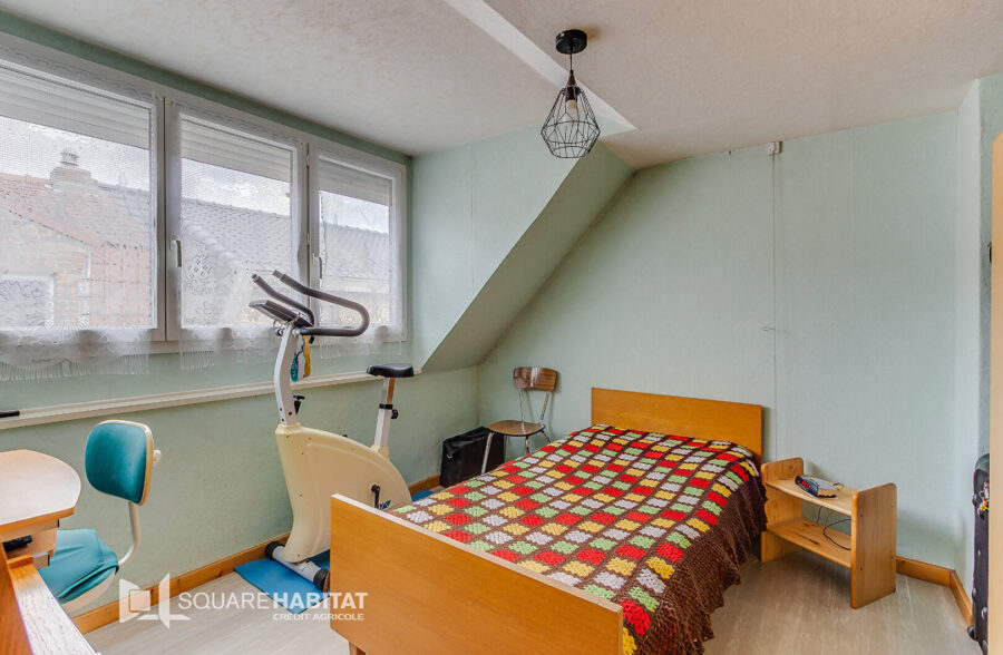 Maison centre-ville : 3 chambres + jardin