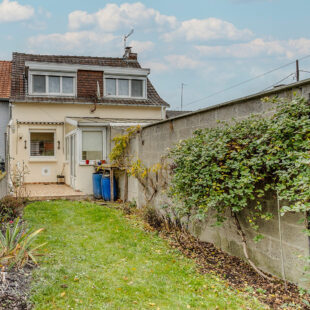 Maison centre-ville : 3 chambres + jardin