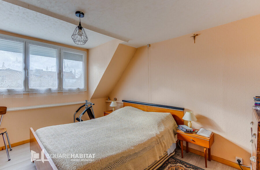 Maison centre-ville : 3 chambres + jardin