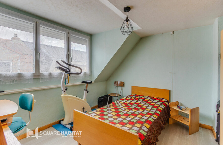 Maison centre-ville : 3 chambres + jardin