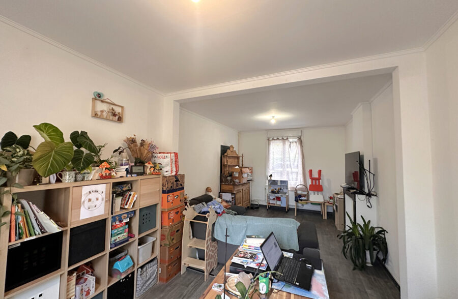 Maison de ville 3 chambres + jardin