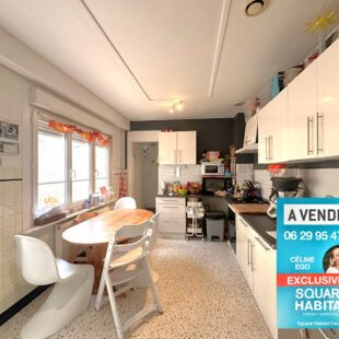 Maison de ville 3 chambres + jardin