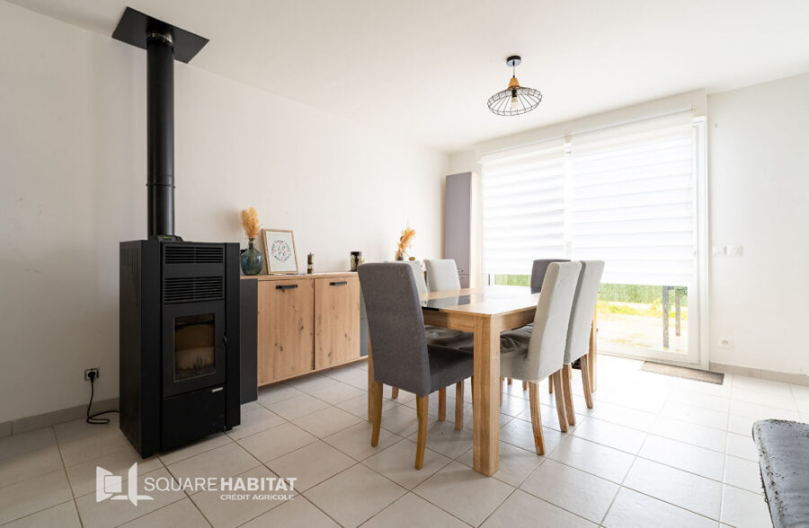 Maison individuelle de plain-pied – 4 chambres