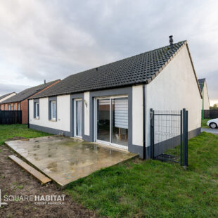 Maison individuelle de plain-pied – 4 chambres