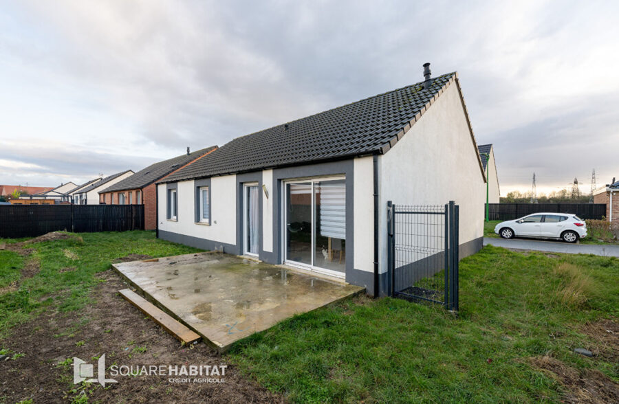 Maison individuelle de plain-pied – 4 chambres