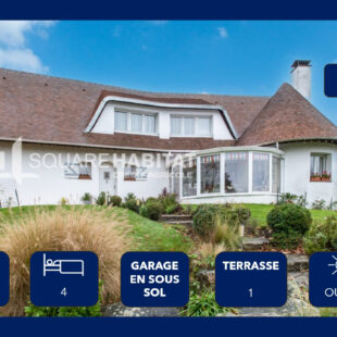 Maison Cucq de 185m² en semi plain pied