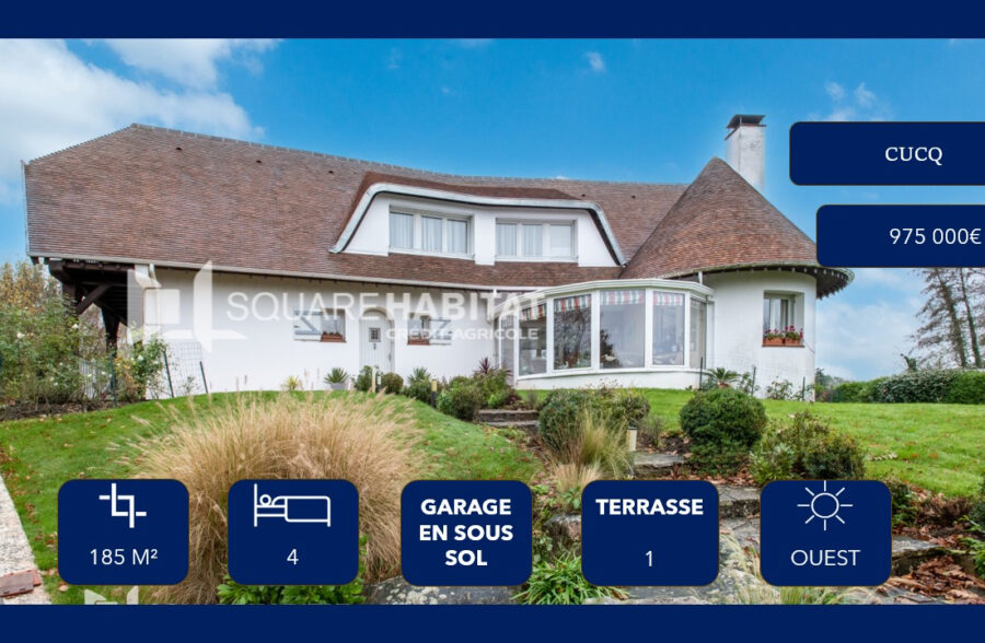 Maison Cucq de 185m² en semi plain pied