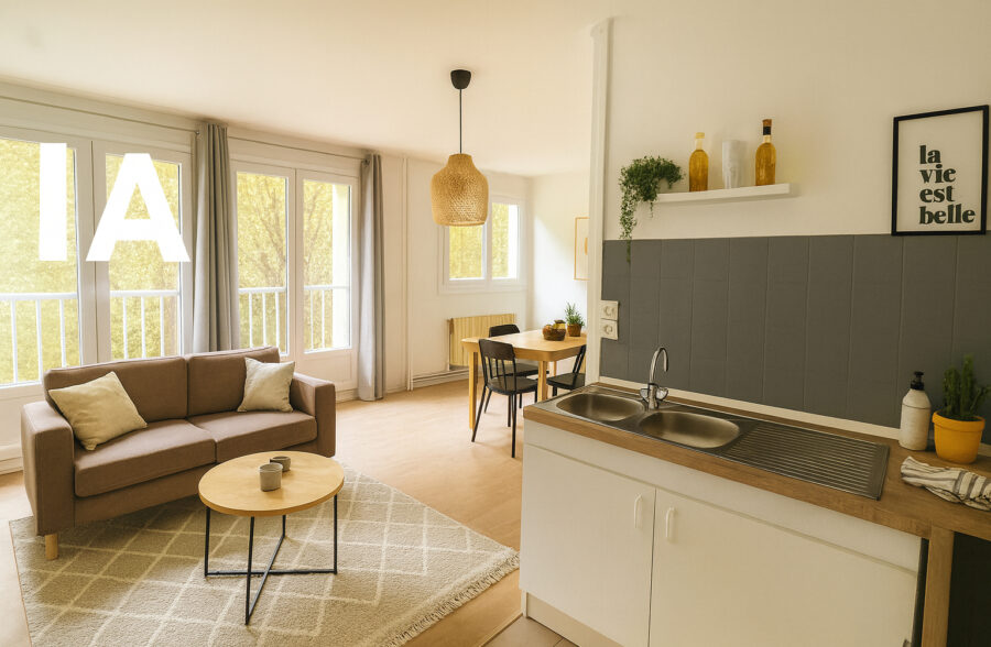 ICAM-LA CATHO-TYPE 2 AVEC PARKING PLACE DU MARECHAL LECLERC