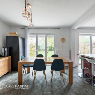 En impasse dans un lotissement prisé proche métro, belle semi-mitoyenne rénovée avec garage