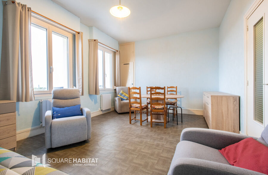 Appartement T2 face mer BERCK