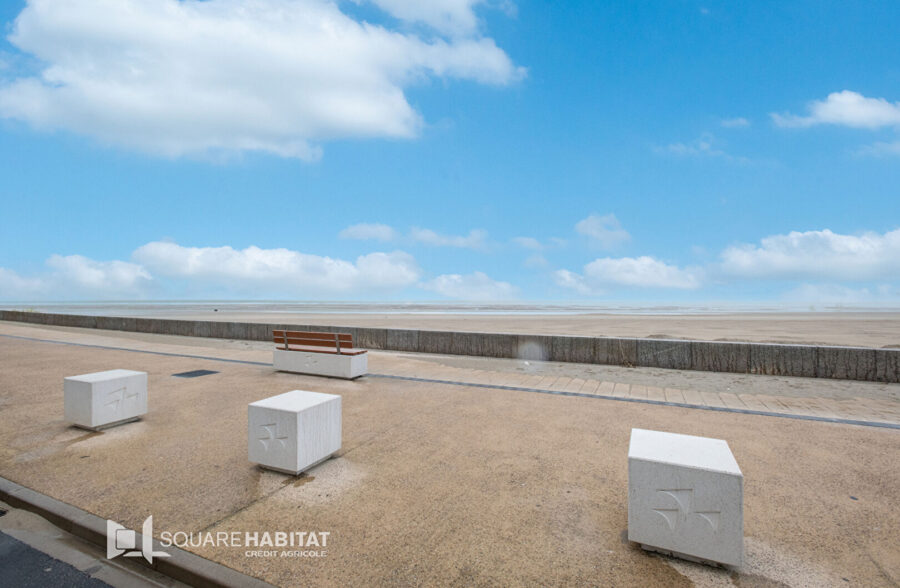 Appartement T2 face mer BERCK
