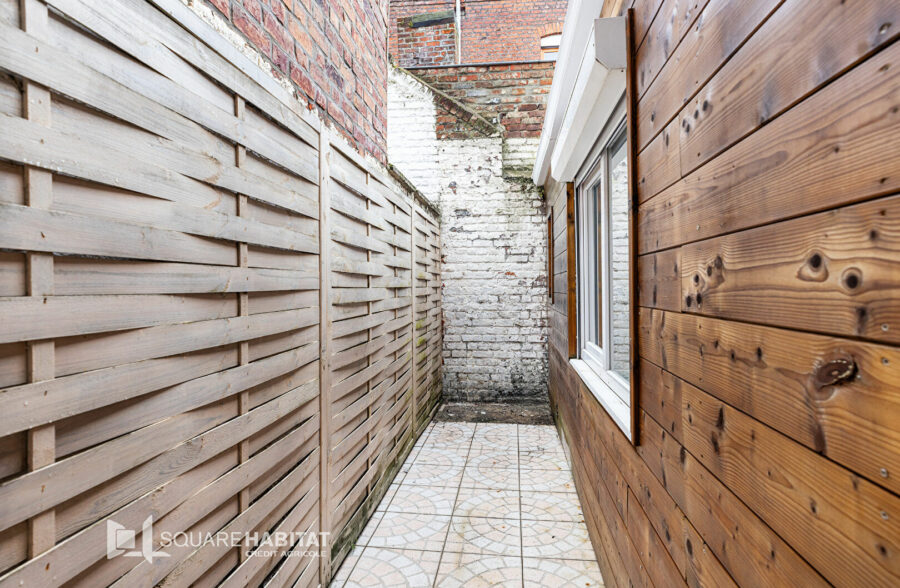 Croix, maison 85 m², 3 chambres + cour