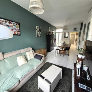 Croix, maison 85 m², 3 chambres + cour