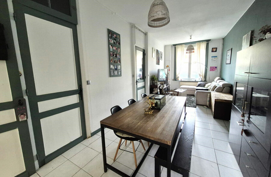 Croix, maison 85 m², 3 chambres + cour