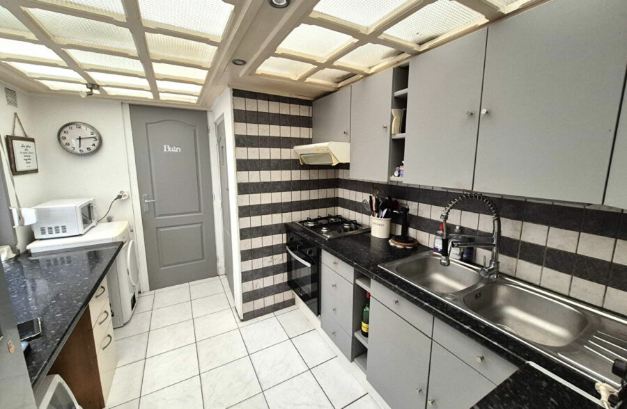 Croix, maison 85 m², 3 chambres + cour