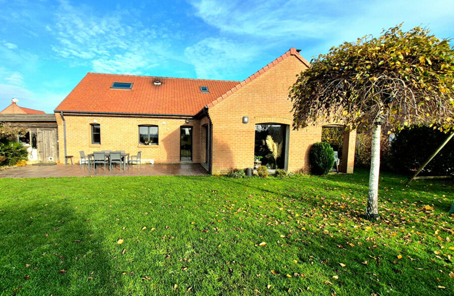 Maison de semi plain-pied – 4 chambres – campagne des Weppes