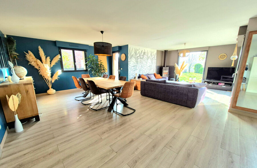 Maison de semi plain-pied – 4 chambres – campagne des Weppes