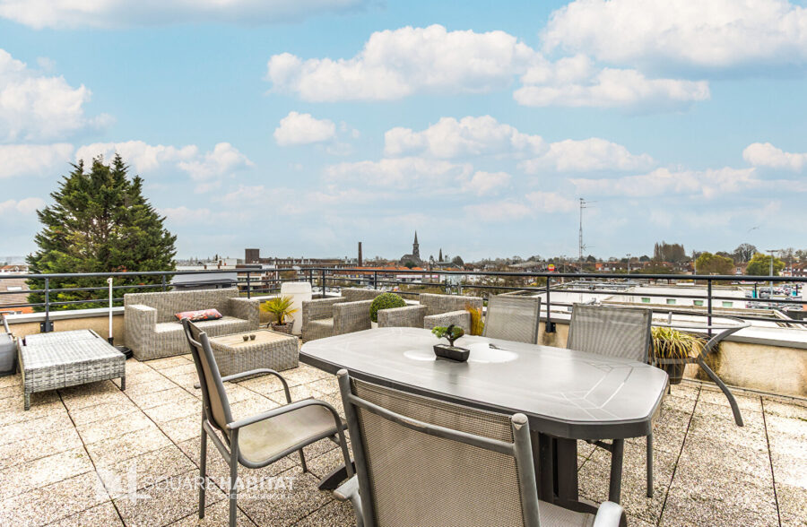 Appartement  penthouse Tourcoing 3 pièce(s)