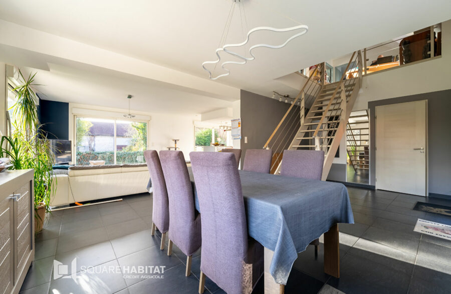 Pavillon individuel semi plain-pied 4 chambres