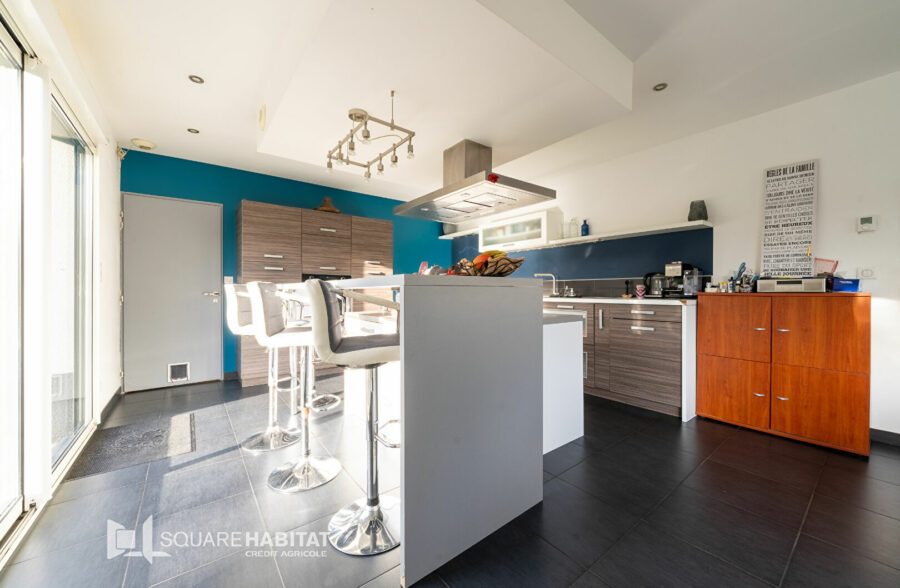 Pavillon individuel semi plain-pied 4 chambres