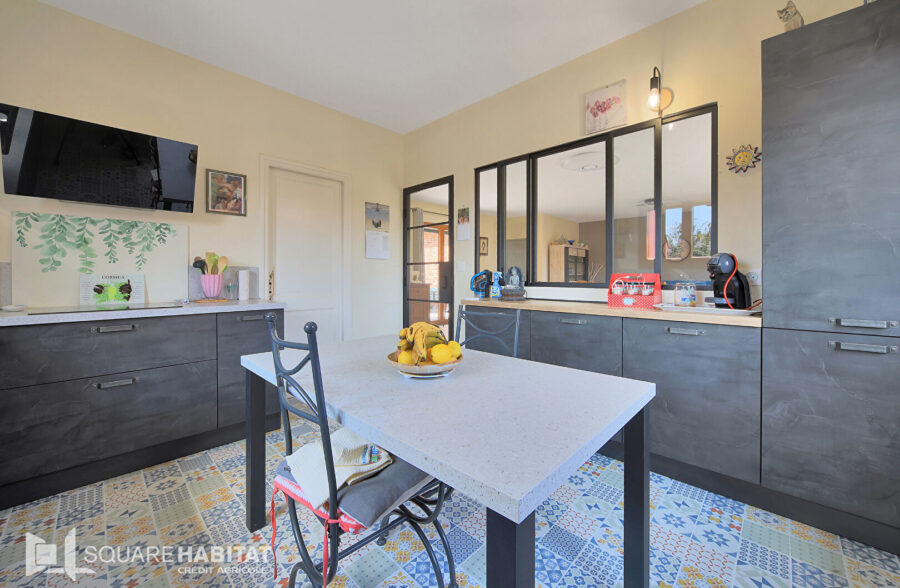 Maison individuelle de type semi plain pied