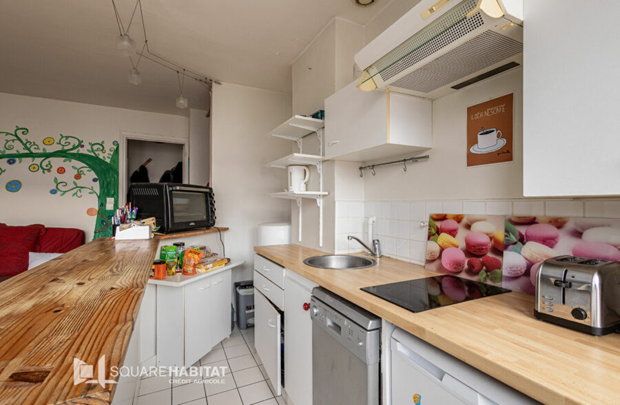 LILLE-LOMME Mitterie : Appartement T2 de 39,76m2 à 2 mn du métro Mitterie