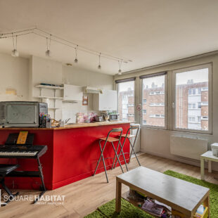 LILLE-LOMME Mitterie : Appartement T2 de 39,76m2 à 2 mn du métro Mitterie