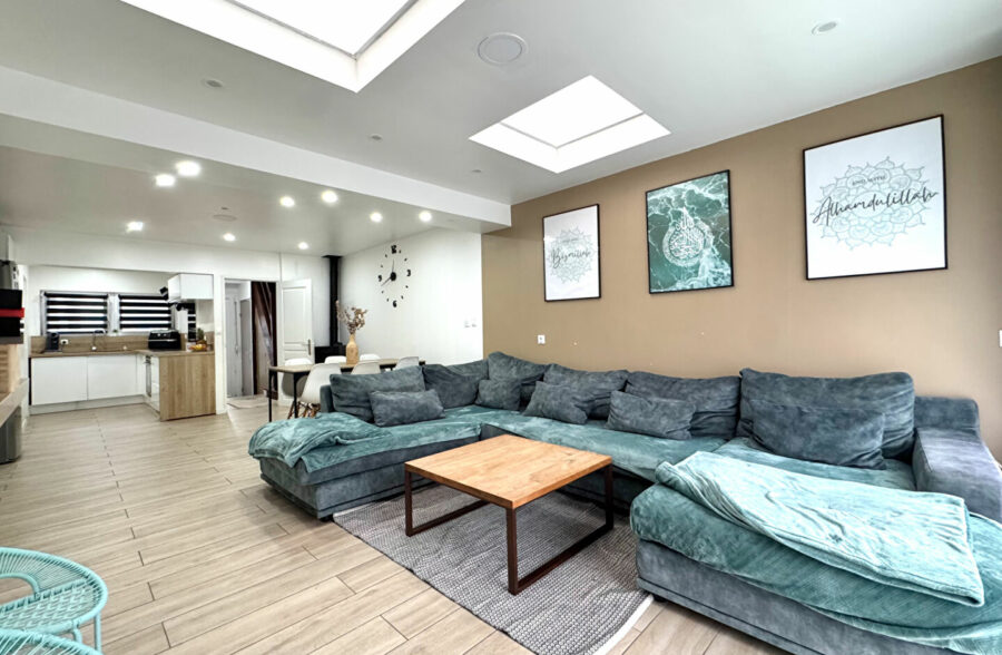 Maison Villeneuve-d’ascq 85 m2  4 chs + jardin + garage moto