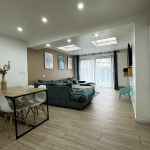 Maison Villeneuve-d’ascq 85 m2  4 chs + jardin + garage moto