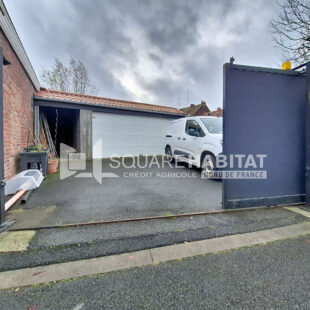 Maison avec jardin 3 chambres, garage 2 voitures + 2 places de parking privatives