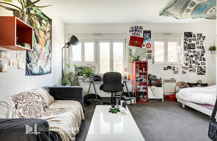 Studio lumineux de 28 m² – Lille Moulins fac de droit